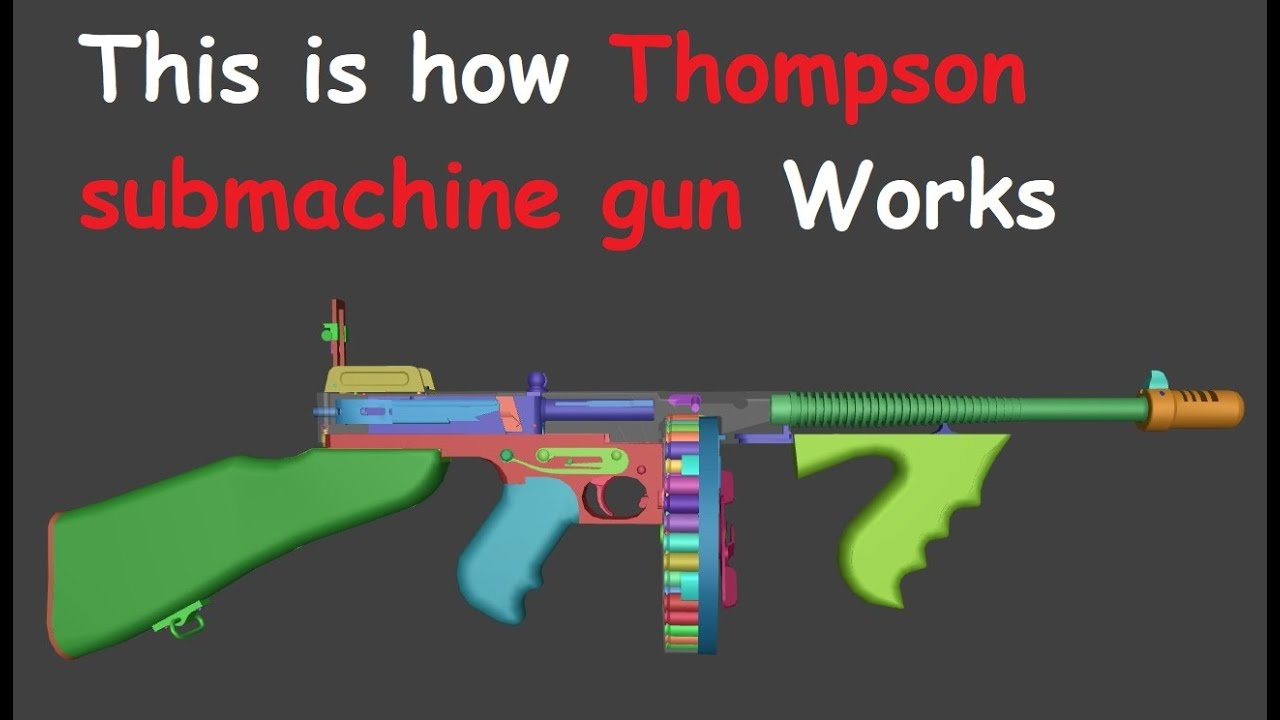 This is how Thompson submachine gun Works | WOG |