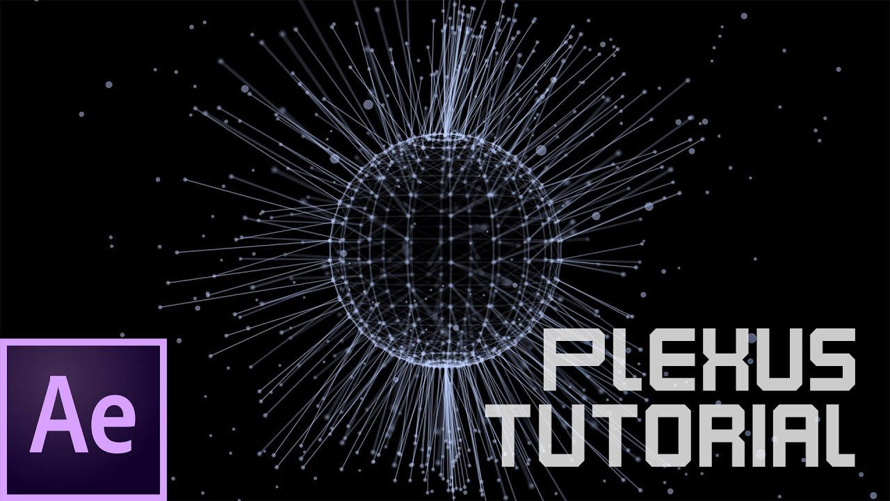 After Effects Plexus Network Sphere Tutorial