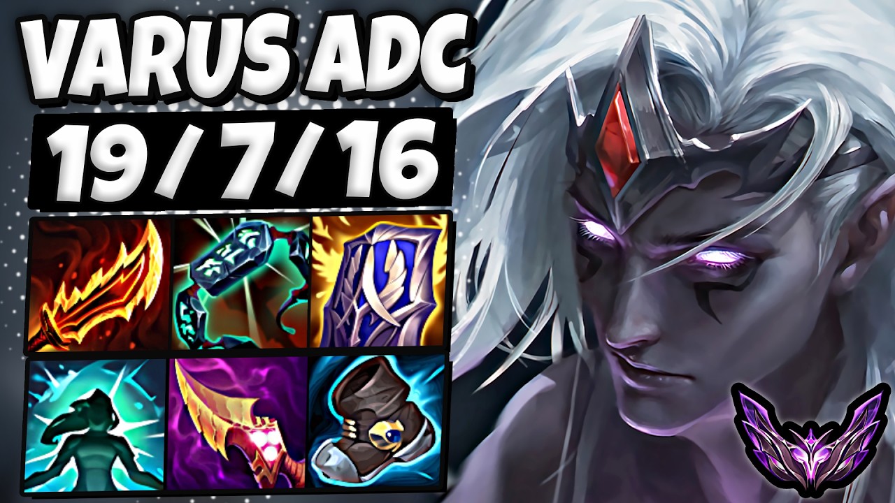 Varus vs Kai'Sa ADC [ TripleKill ] Korea Master Patch 25.22 ✅