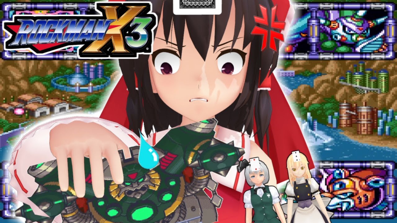 少女達のお泊り実況～ロックマンＸ３編～