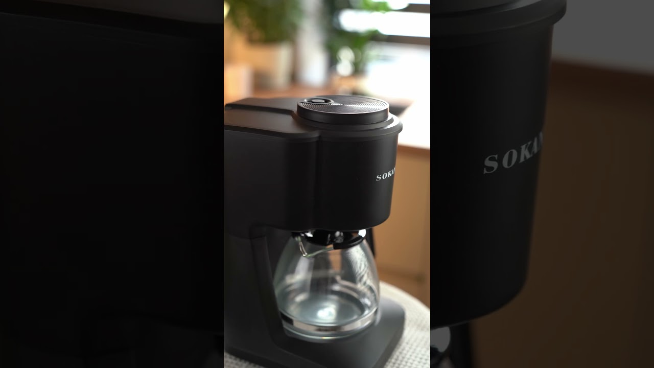 Огляд / Кавоварка крапельна Sokany SK-124 з підігрівом кавника 600 мл, чорна / Lugi