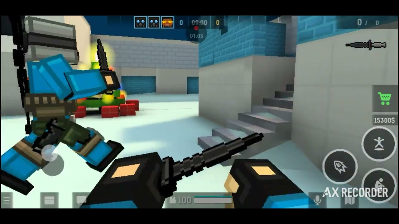 JOGANDO BLOCKSPORT MOBILE MAIS O MEU AMIGO CASLU