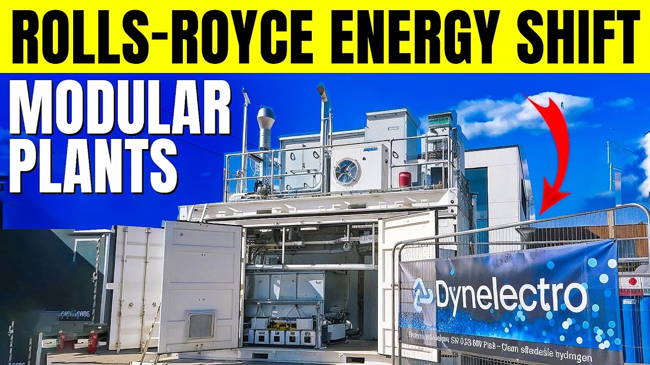 Rolls Royce Unveils Hydrogen-Ready Power Plants
