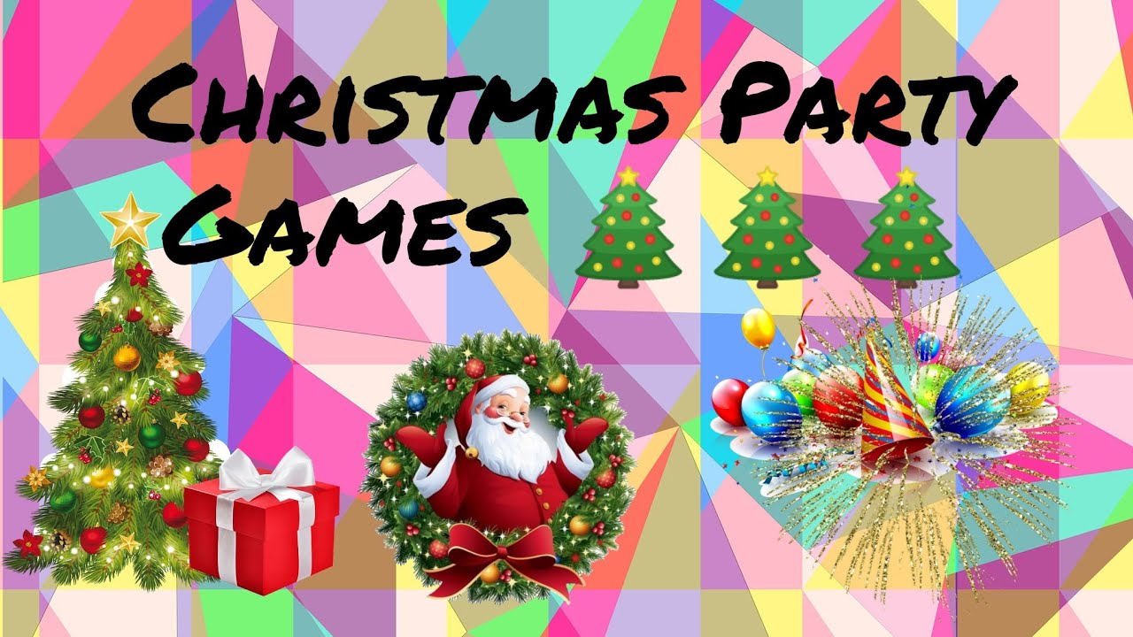 Christmas Party Games 🎄✨🎊