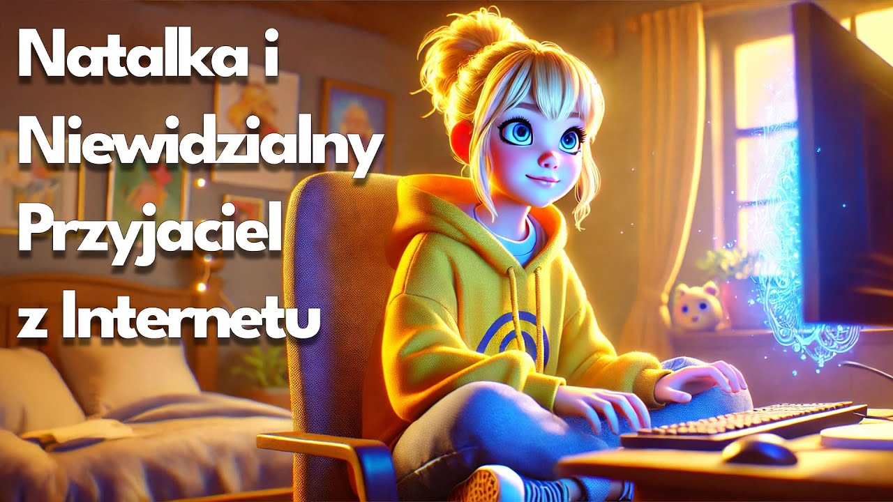 🌐 Natalka i Niewidzialny Przyjaciel z Internetu Bajki do słuchania dla dzieci #dladzieci #audiobook