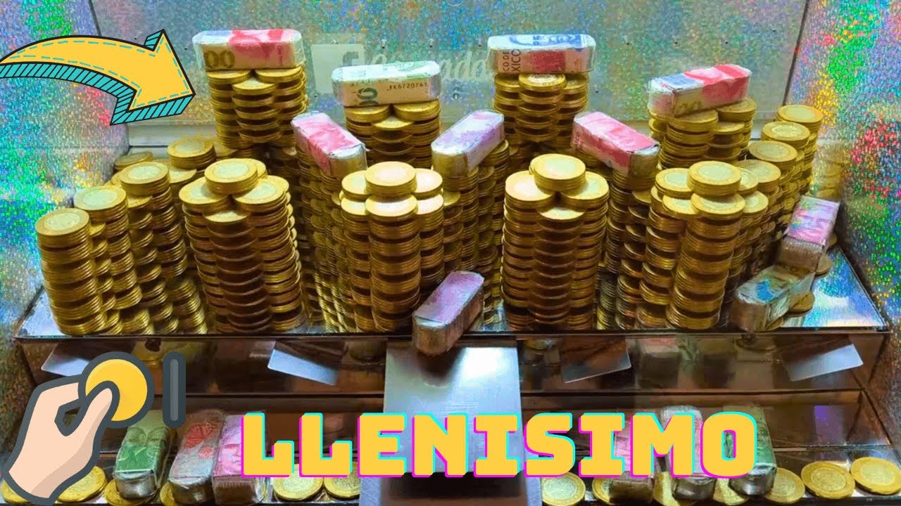 DIVERTIDA máquina llena de torres de monedas 😱11-51