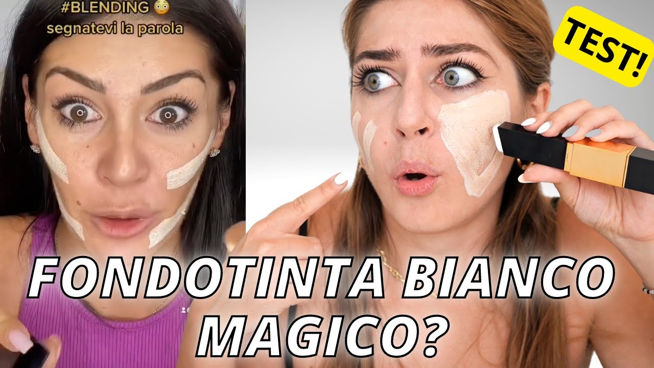 PROVO il FONDOTINTA MAGICO BIANCO! L'INFLUENCER ONESTA dice LA VERITA'? MENTONO GLI ALTRI?