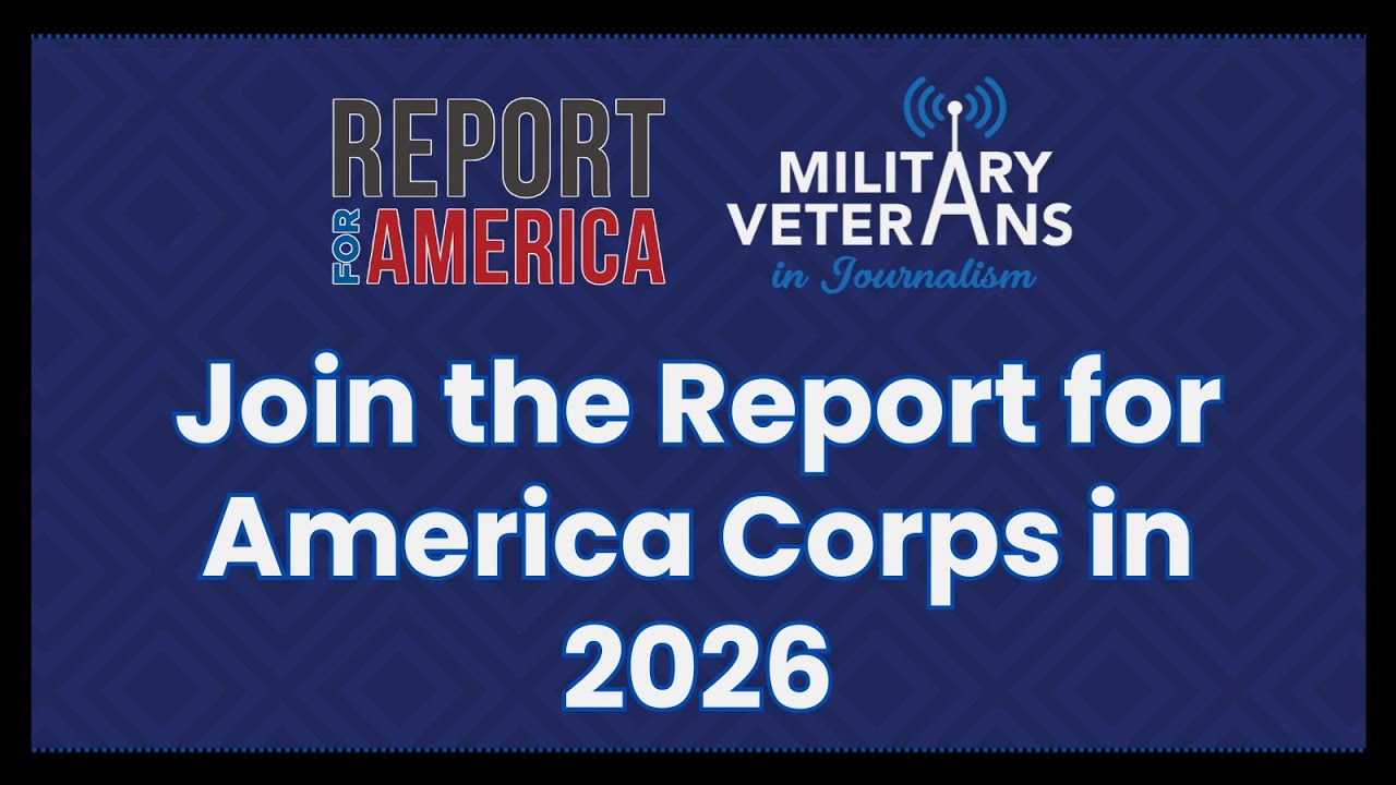 Introduction to Report for America | MVJ Webinar