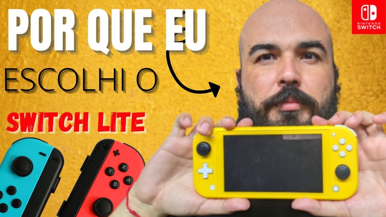 POR QUE EU ESCOLHI O NINTENDO SWITCH LITE | O QUE GOSTEI E O QUE NÃO GOSTEI NESSE VIDEOGAME PORTÁTIL