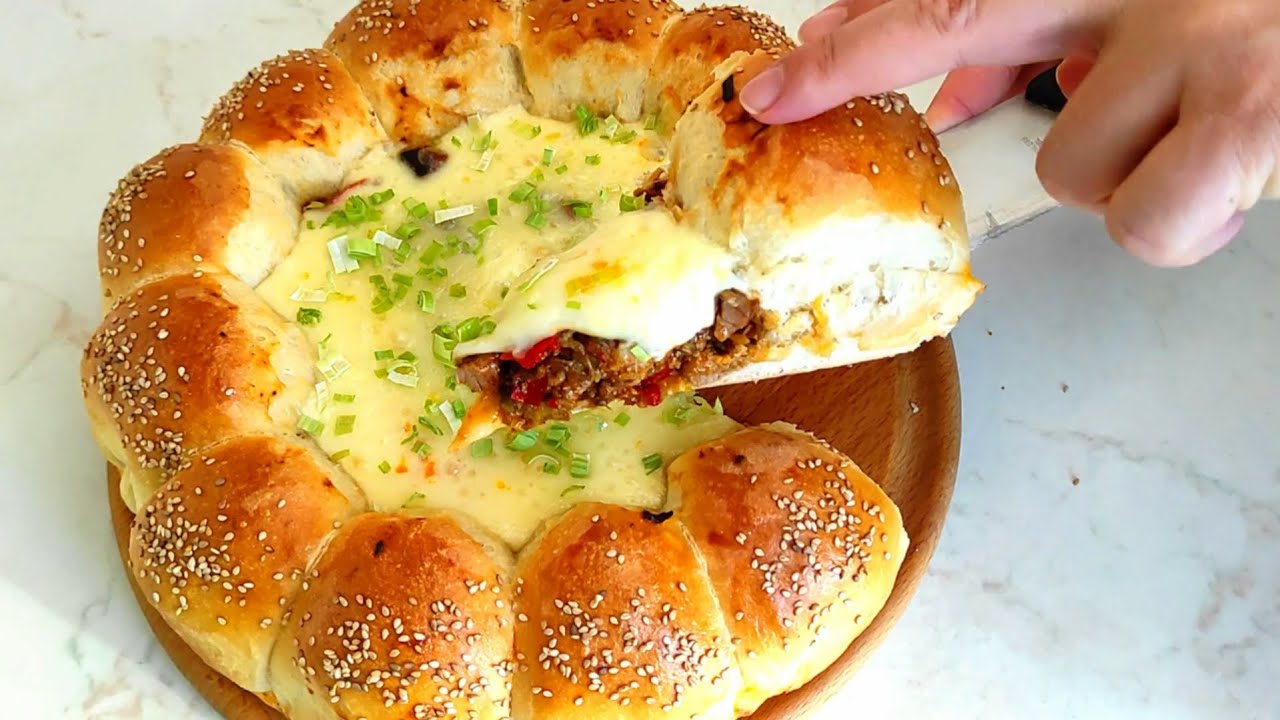 Фаршированные хлебцы «Царская Корона» Великолепный вкус! Попробуй это!