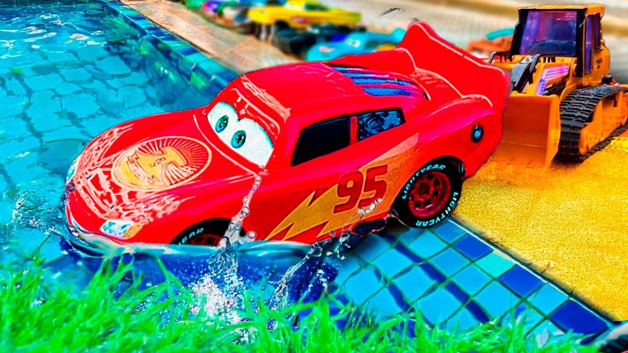 Обзор игрушек Disney Pixar Cars | Молния Маккуин, Финн Макмиссл, Мак, Док Хадсон, Круз Рамирес
