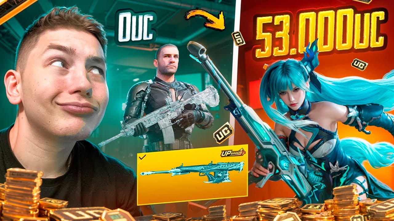 ОН ПЛАКАЛ, КОГДА ВЫИГРАЛ ЛУЧШУЮ ПРОКАЧКУ АККАУНТА ПОДПИСЧИКУ В PUBG MOBILE С ВЕБКОЙ, РЕАКЦИЯ