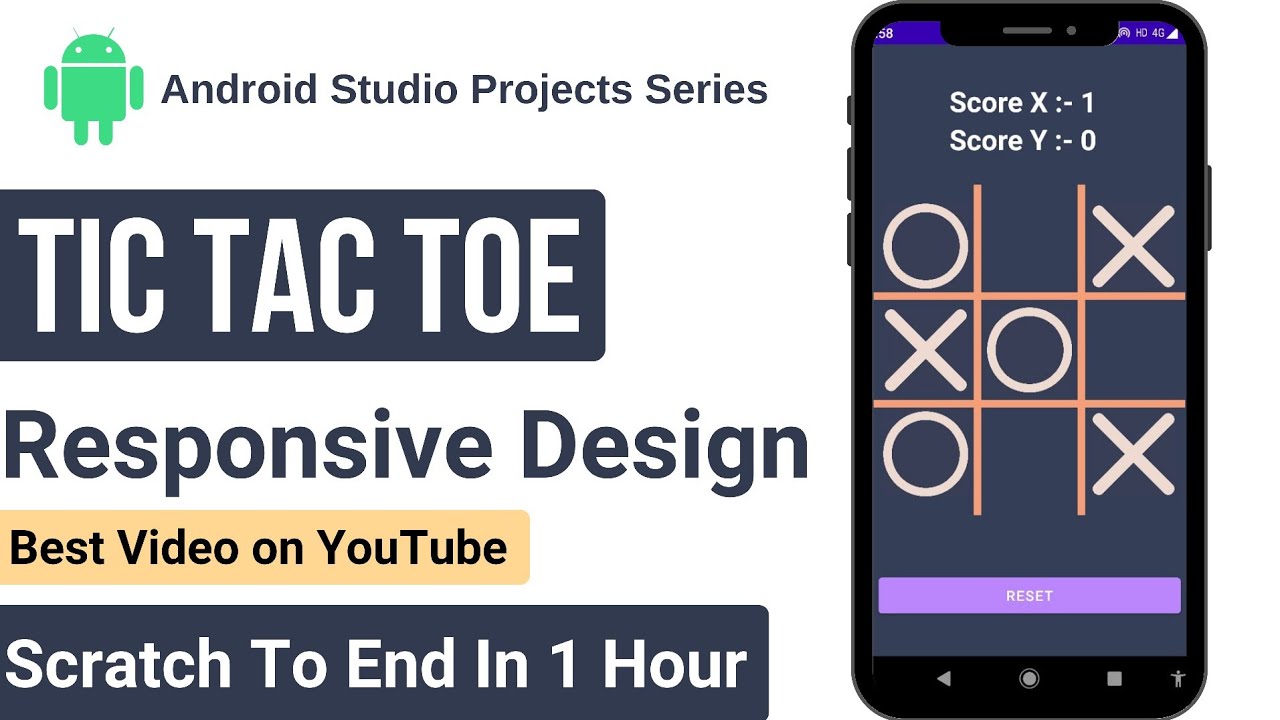 Tic tac toe in android studio | tic tac toe android studio java | tic tac toe game in android studio