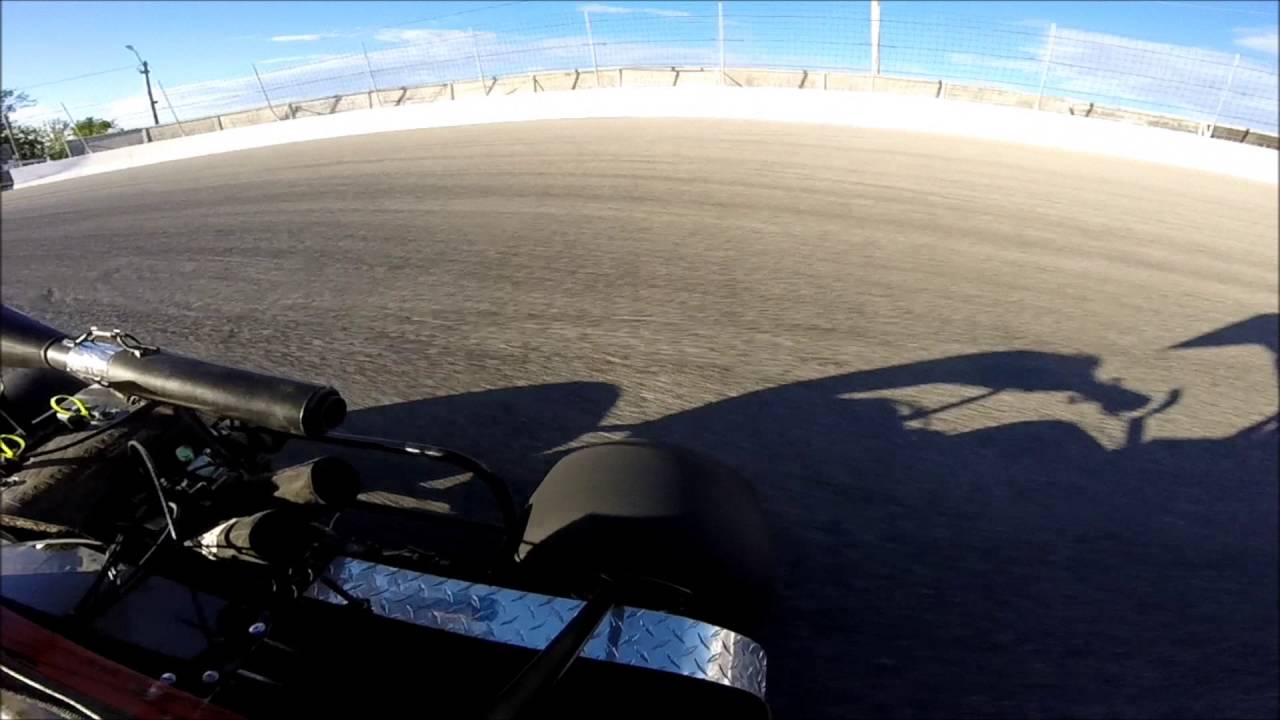 #69 OSCAAR Midget Sauble Speedway Test 2016