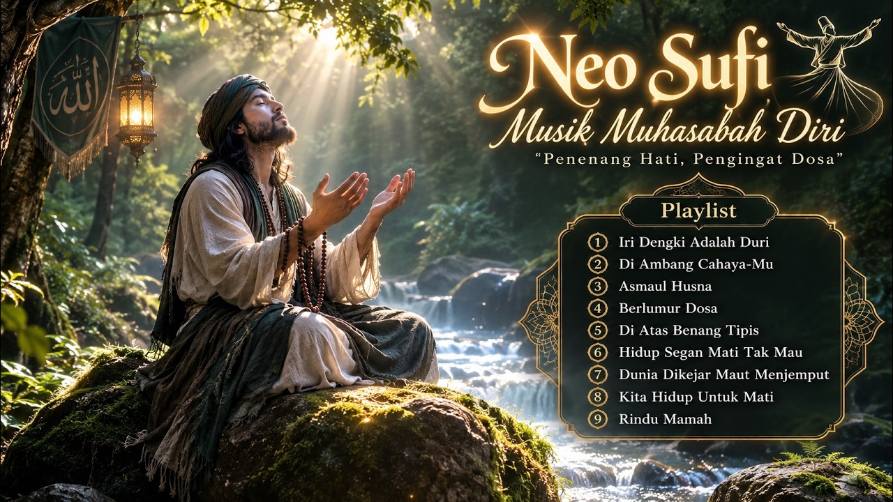 Alunan Neo Sufi Terindah | Musik Meditasi Islami Penuh Kedamaian