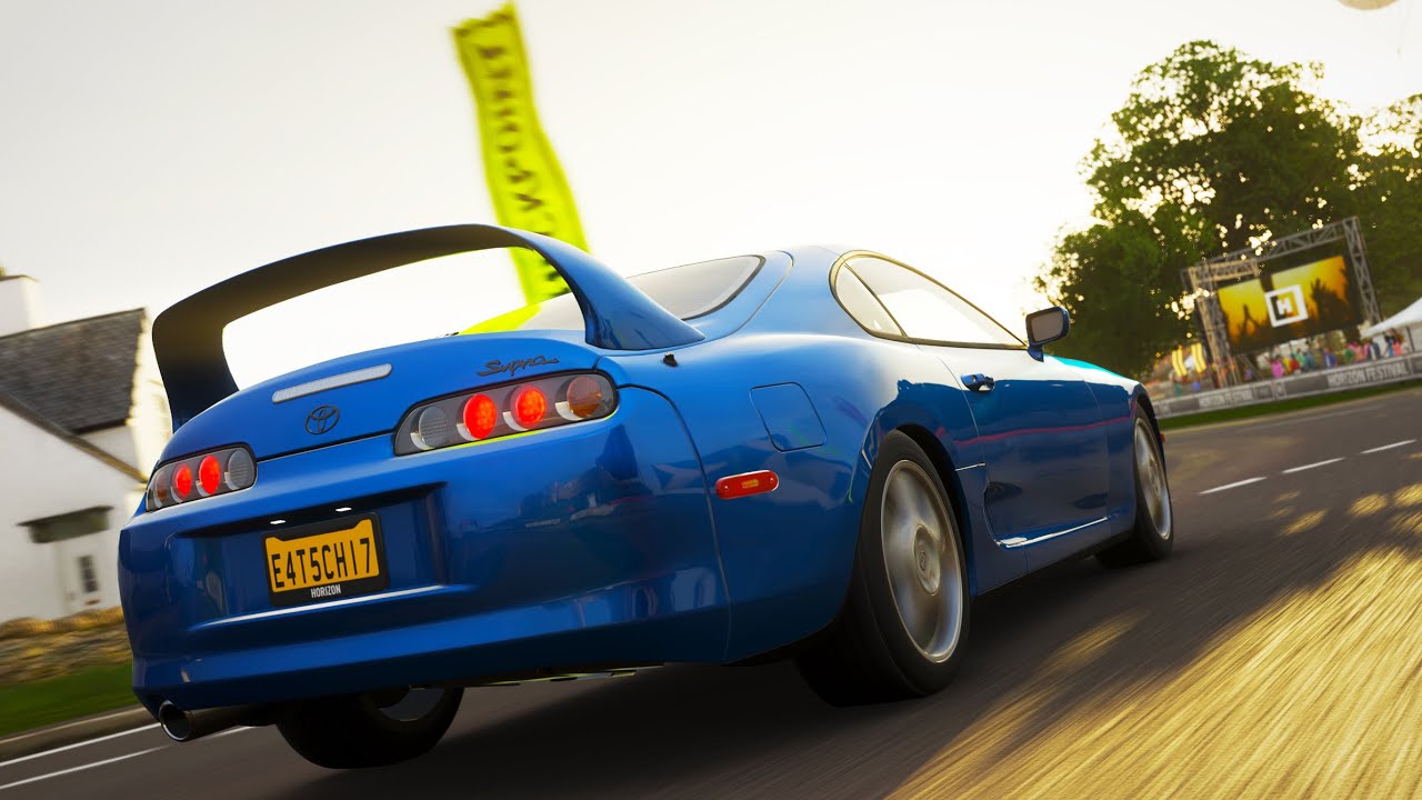 TOP 1000 IN THE WORLD RIVALS IN A SUPRA ON FORZA HORIZON 4
