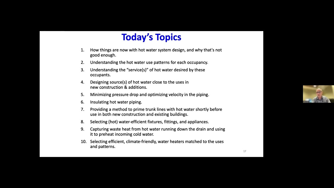 Best Practices for High-Performance Hot Water Systems
