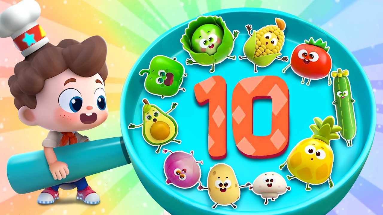 🔴【LIVE】10 Sayur dan Buah Jadi Burger🍔| Ayo ! Neo | Lagu Anak-anak | BabyBus Bahasa Indonesia