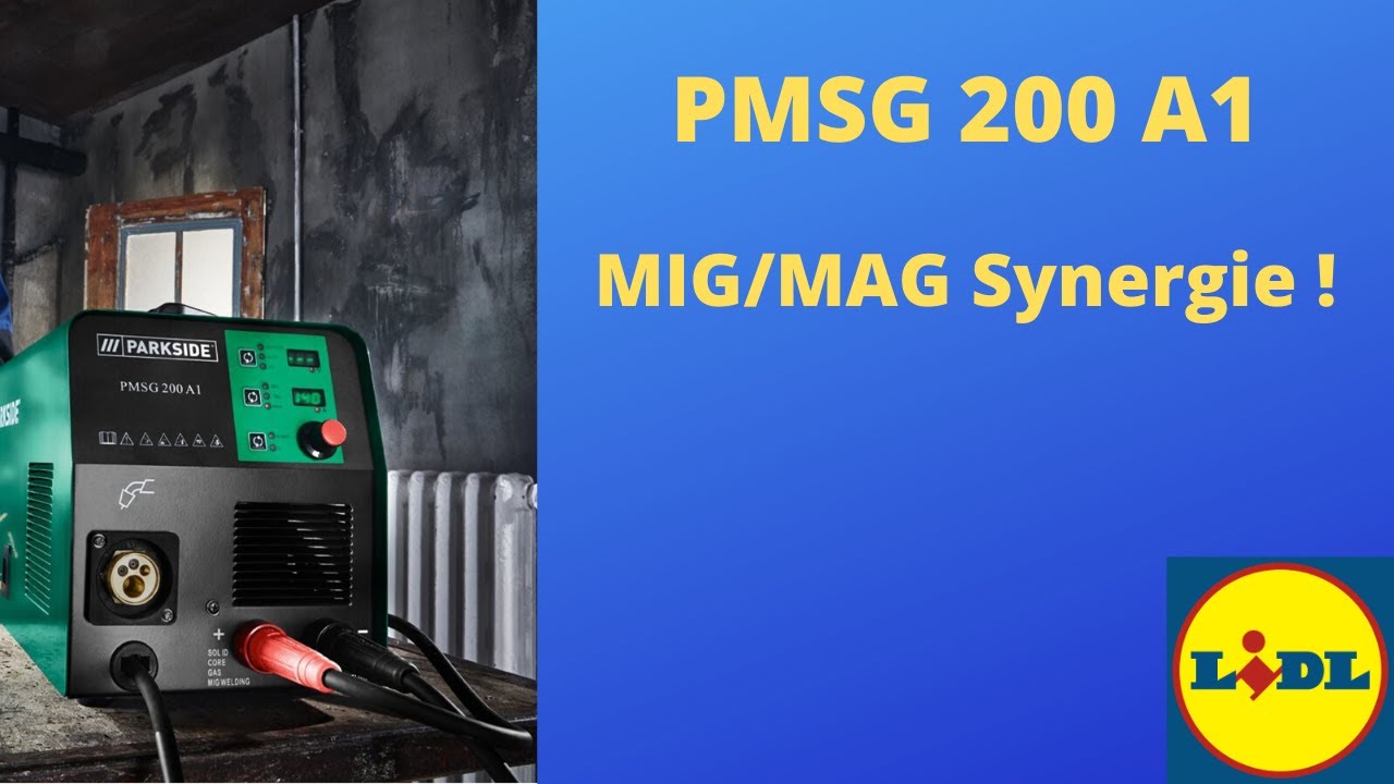 Synergická svářečka z LIDLu - PMSG 200 A1