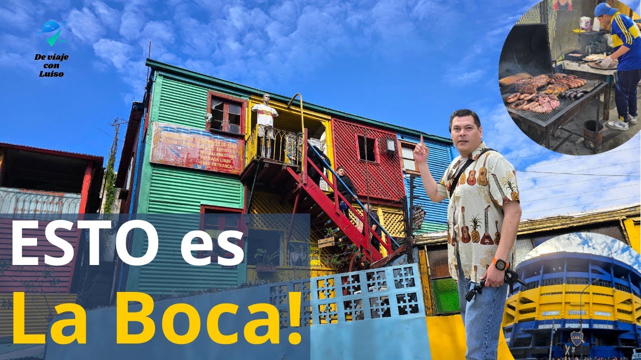 La Boca, Buenos Aires 🇦🇷: El barrio más colorido de Argentina 🎨