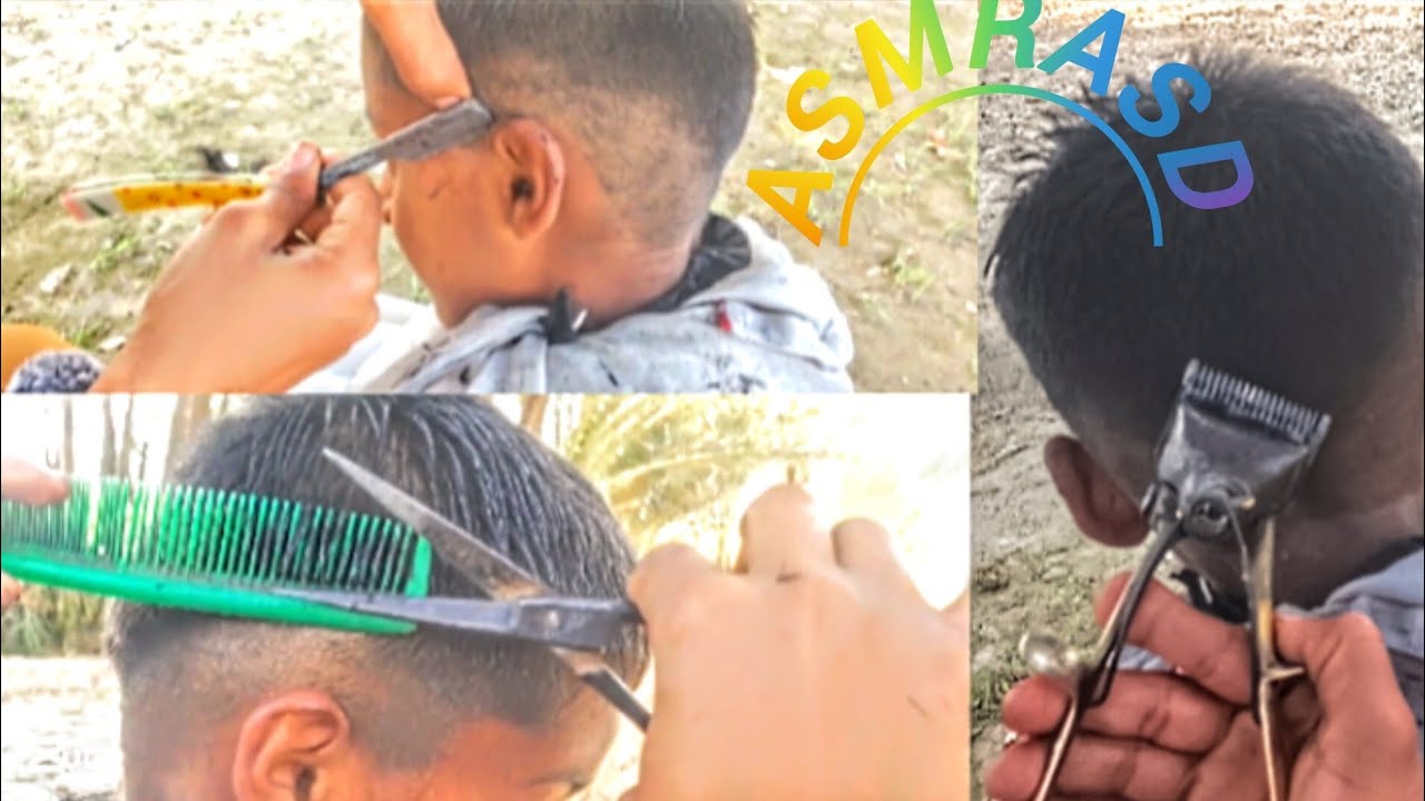 ASMR Fast Hair Cutting But Barber Old [ASMR ASD]