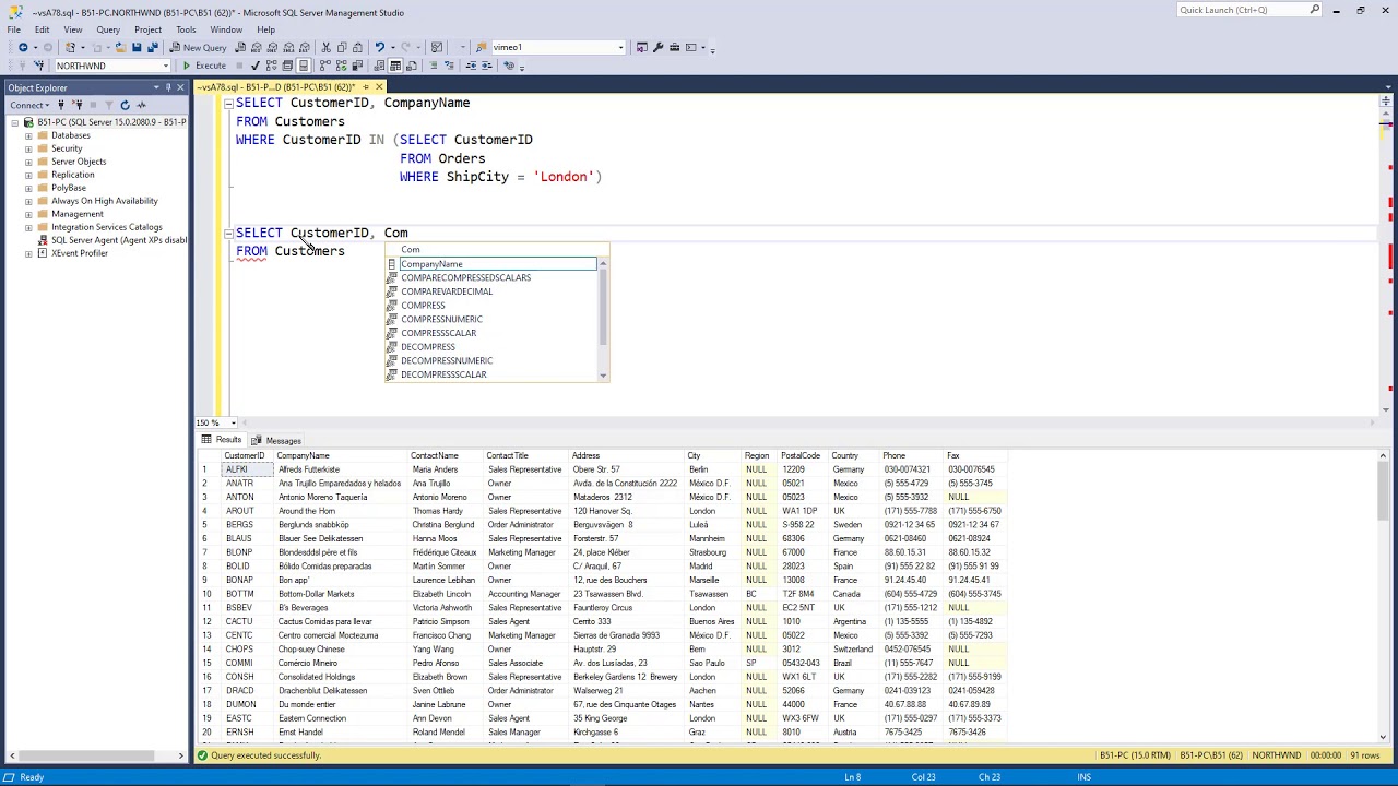 SQL | Multiple Row Subquery
