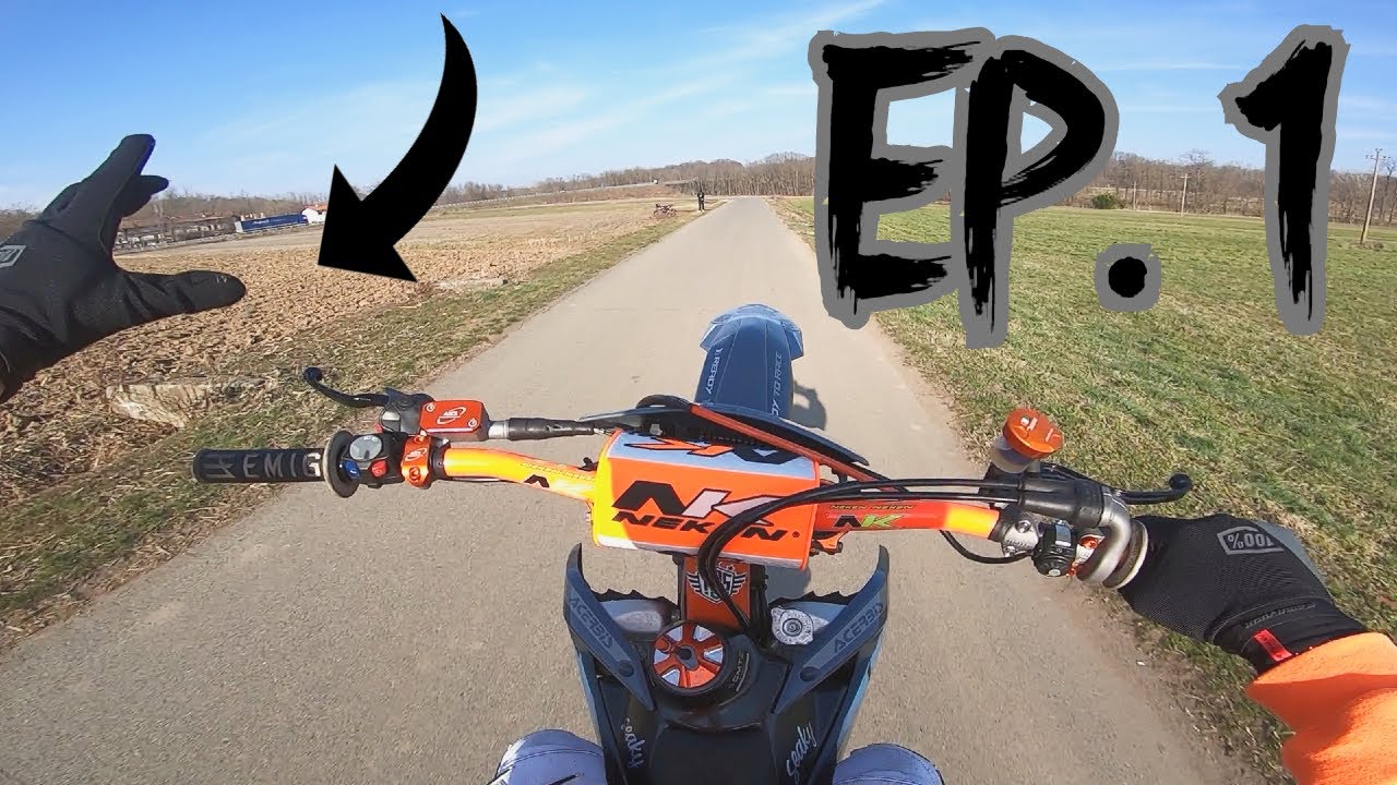 IMPARO A GRATTARE EP.1 (KTM 450)+ FAIL