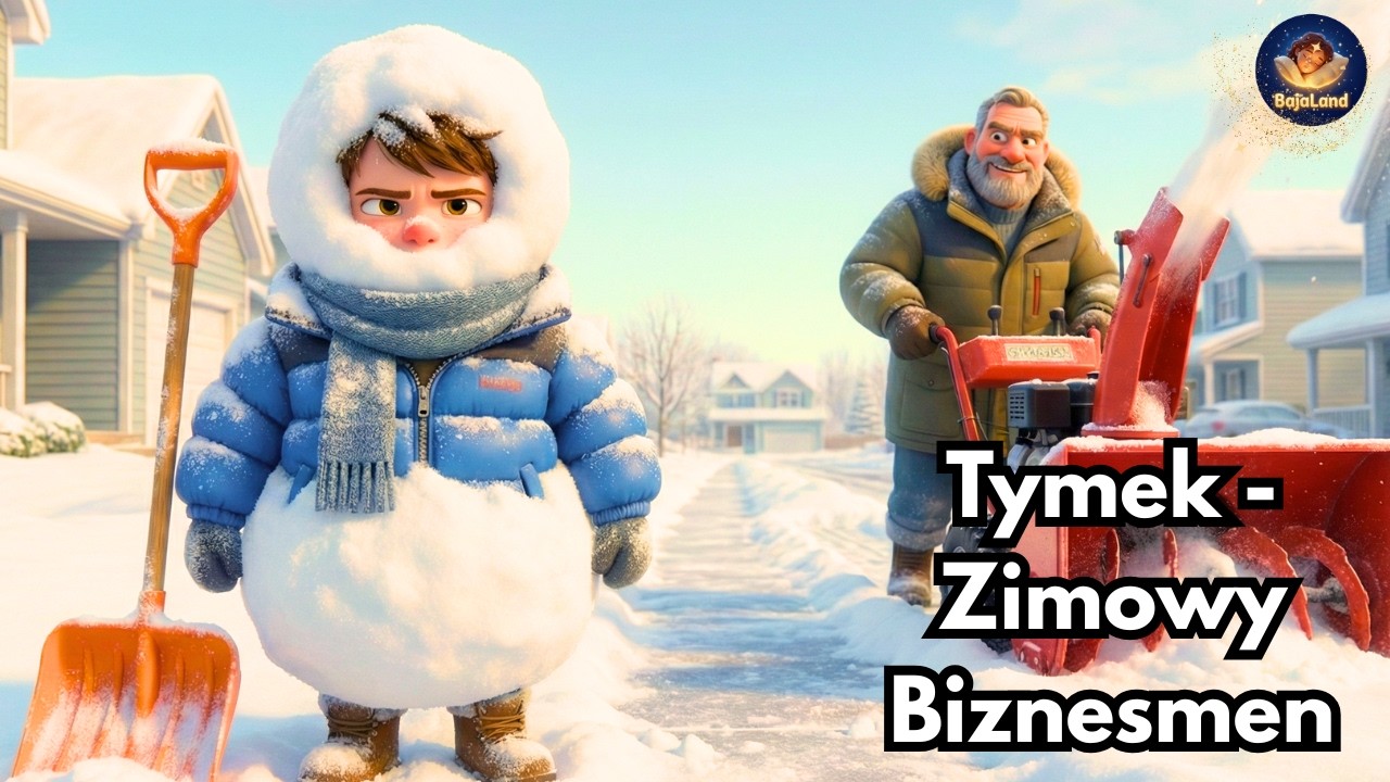 Tymek – Zimowy Biznesmen ❄️ Mądra bajka do słuchania o przyjaźni i odkrywaniu skarbów.