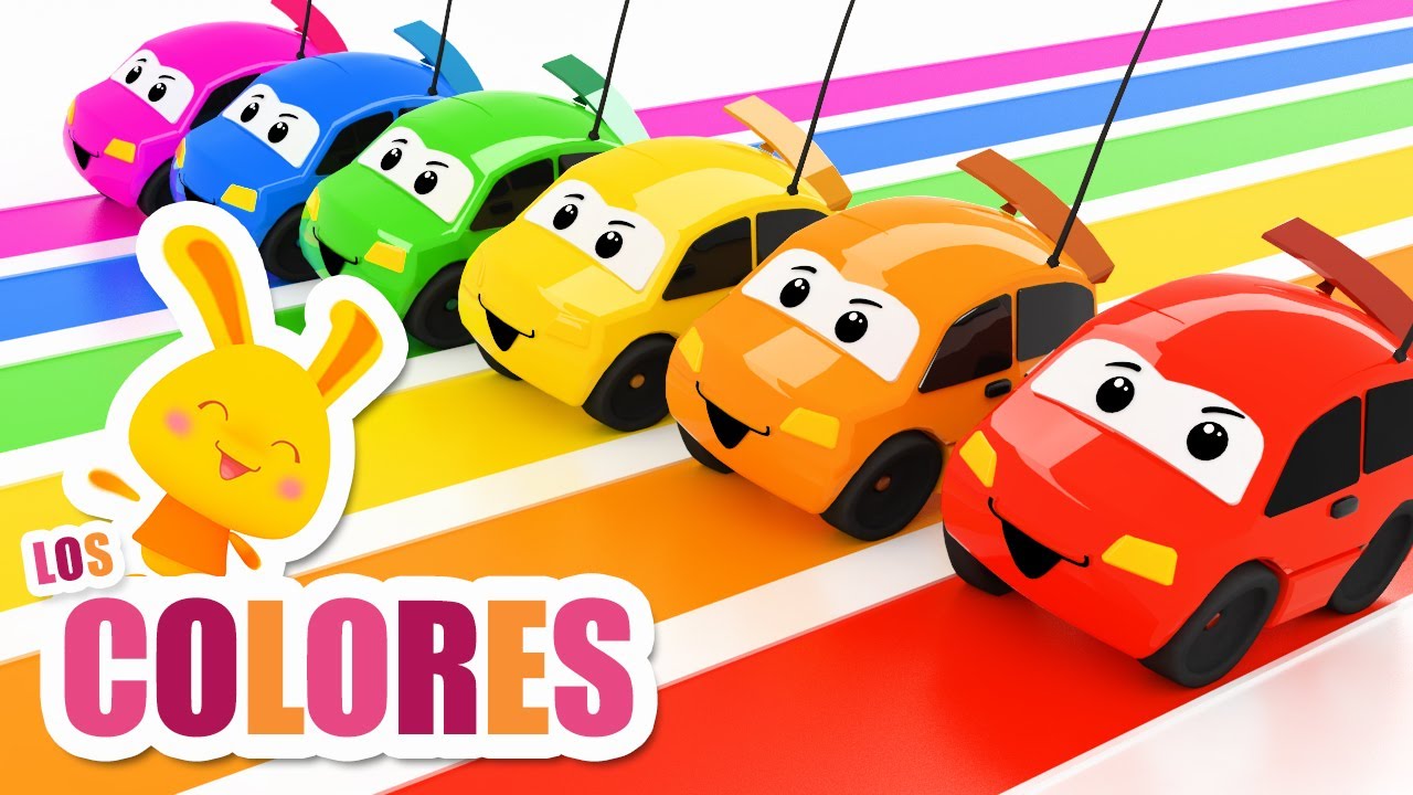 ¡NUEVO! ¡Los colores del arcoiris! | Aprende los colores con Coches | Titounis