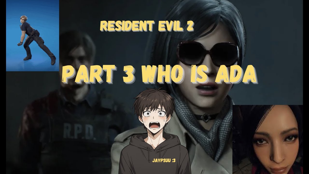 Resident evil 2 part 3 Vtuber Gameplay [Dr Mutated and Ada]