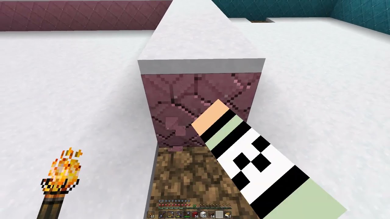 Pfefferkuchenhaus - Gingerbread house Part1 (survival mode)