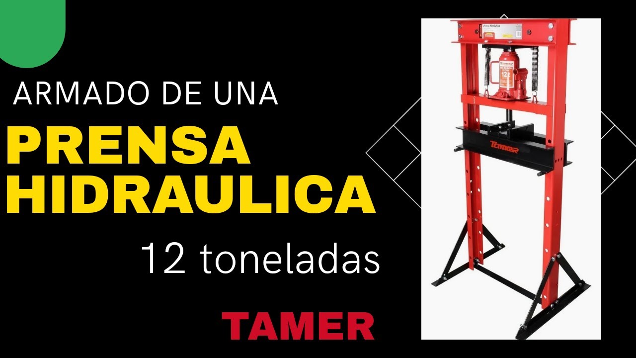 Prensa Hidraulica TAMER 12 Toneladas