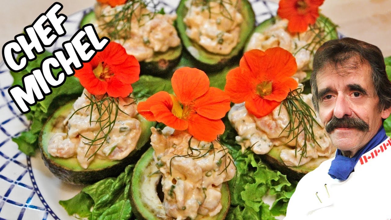 Avocats farcis aux crevettes