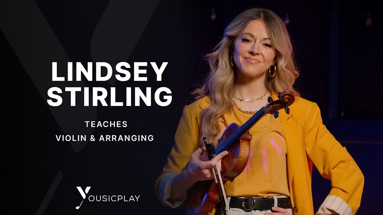 Lindsey Stirling  teaches Violin & Arranging