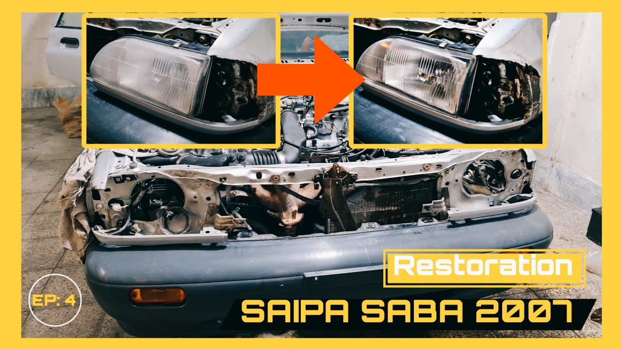 Restoration of Saipa saba | بازسازی پراید صبا قسمت چهارم
