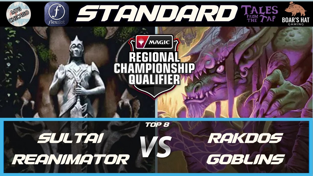 Sultai Reanimator против Rakdos Goblins [RCQ Standard Top 8]
