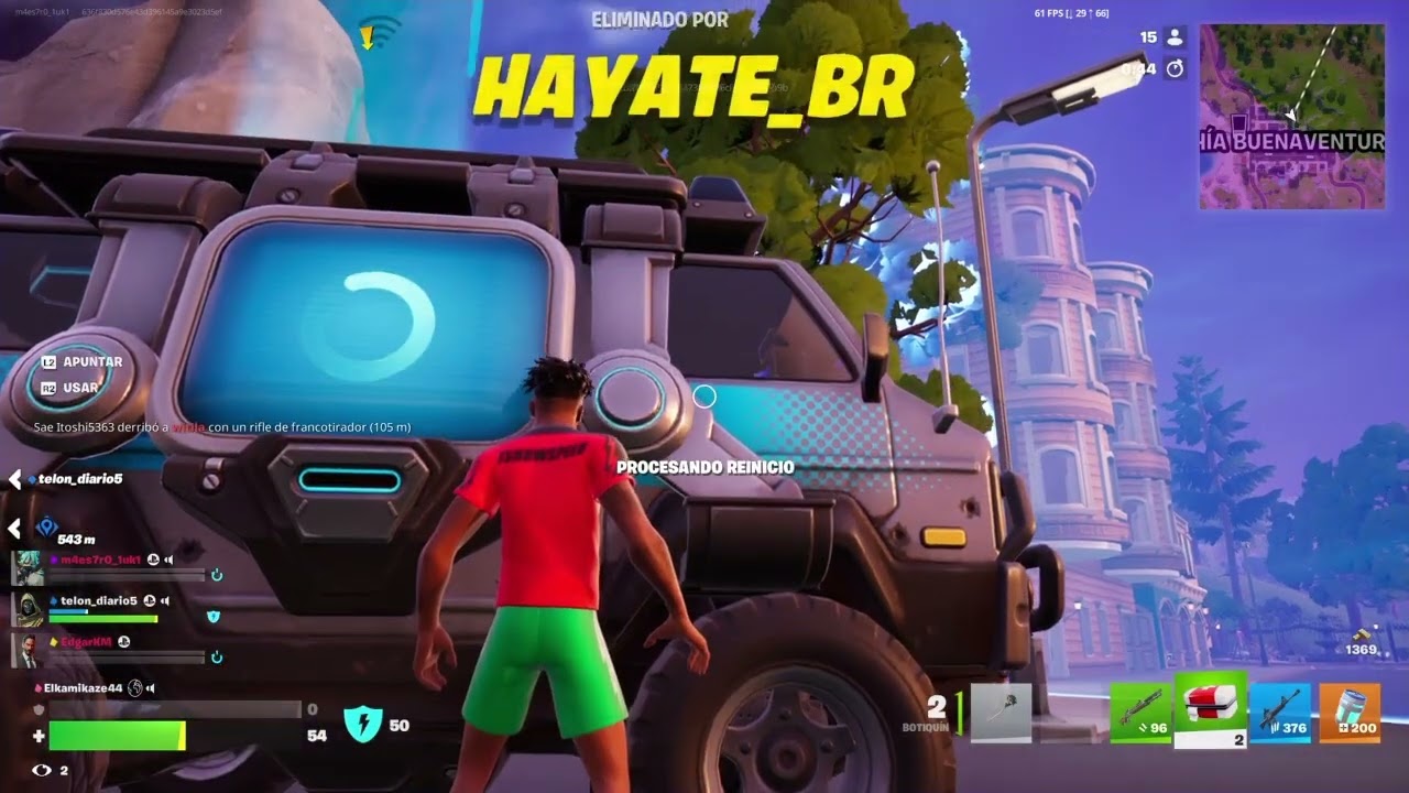 Fortnite resumen del dia