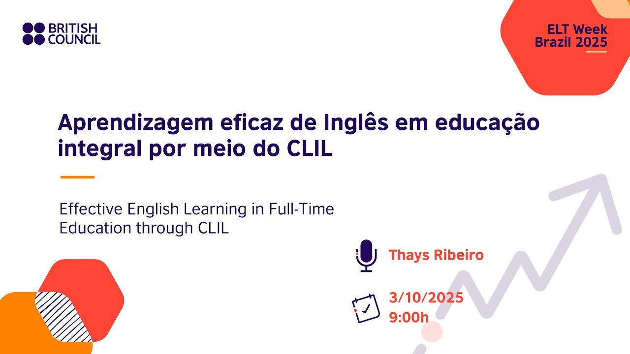 Aprendizagem Eficaz de Inglês em Educação Integral por meio do CLIL