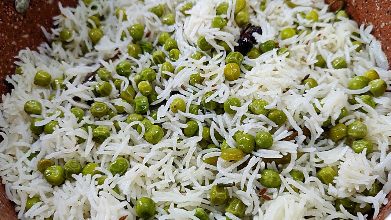 Isse Asaan Matar Pulao Ki Recipe Aaj Tak Nahi Banai Hogi With Chutney | Matar Pulao Recipe