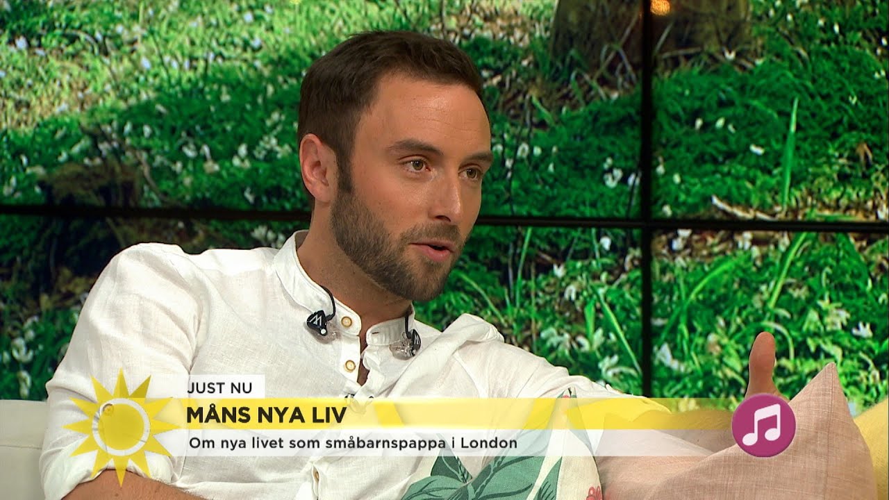 Måns Zelmerlöw om småbarnslivet: ”De första sju månaderna var tråkiga – nu är … - Nyhetsmorgon (TV4)