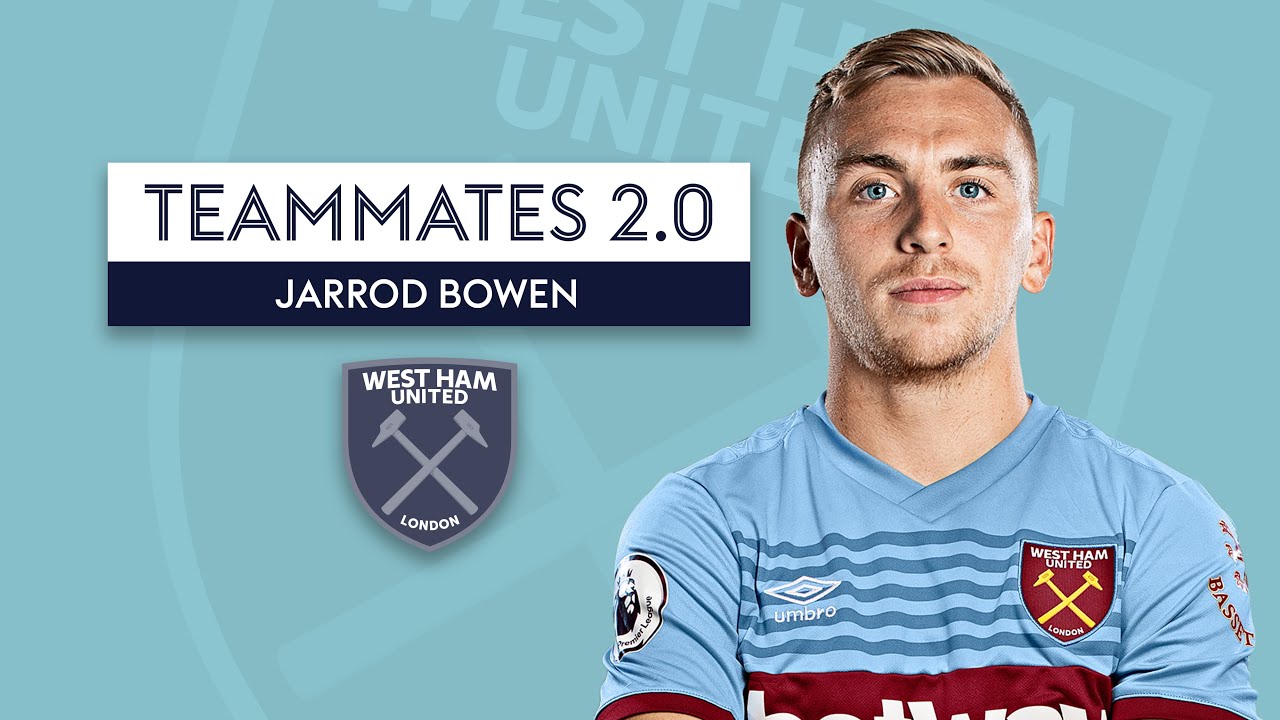Which West Ham player is the funniest AND the grumpiest? 😂 | Jarrod Bowen | Teammates 2.0