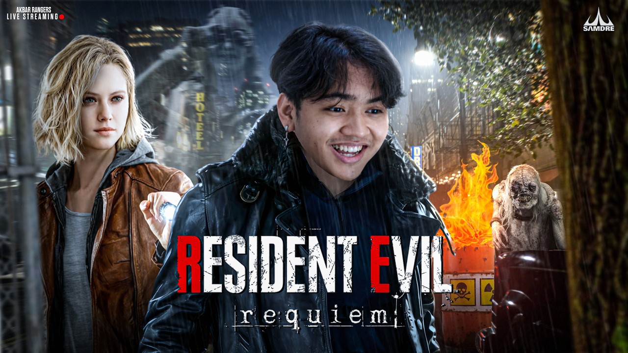 AKHIRNYA GAME TERBAGUS RILIS DAN LANGSUNG AKU MAINKAN! Resident Evil Requiem #1 #4BLOOD #SAMDRE