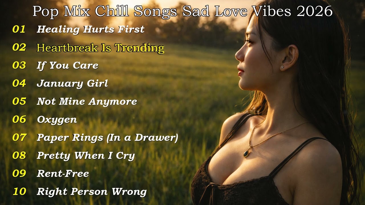 Pop Mix Chill Songs Sad Love Vibes 2026💔 | New English Sad Songs Playlist | Top Trending Songs