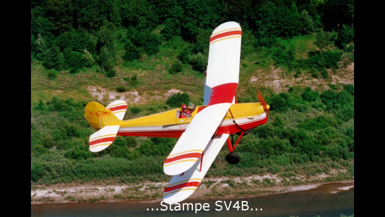 Flying the Stampe SV4B with Roger Hadfield