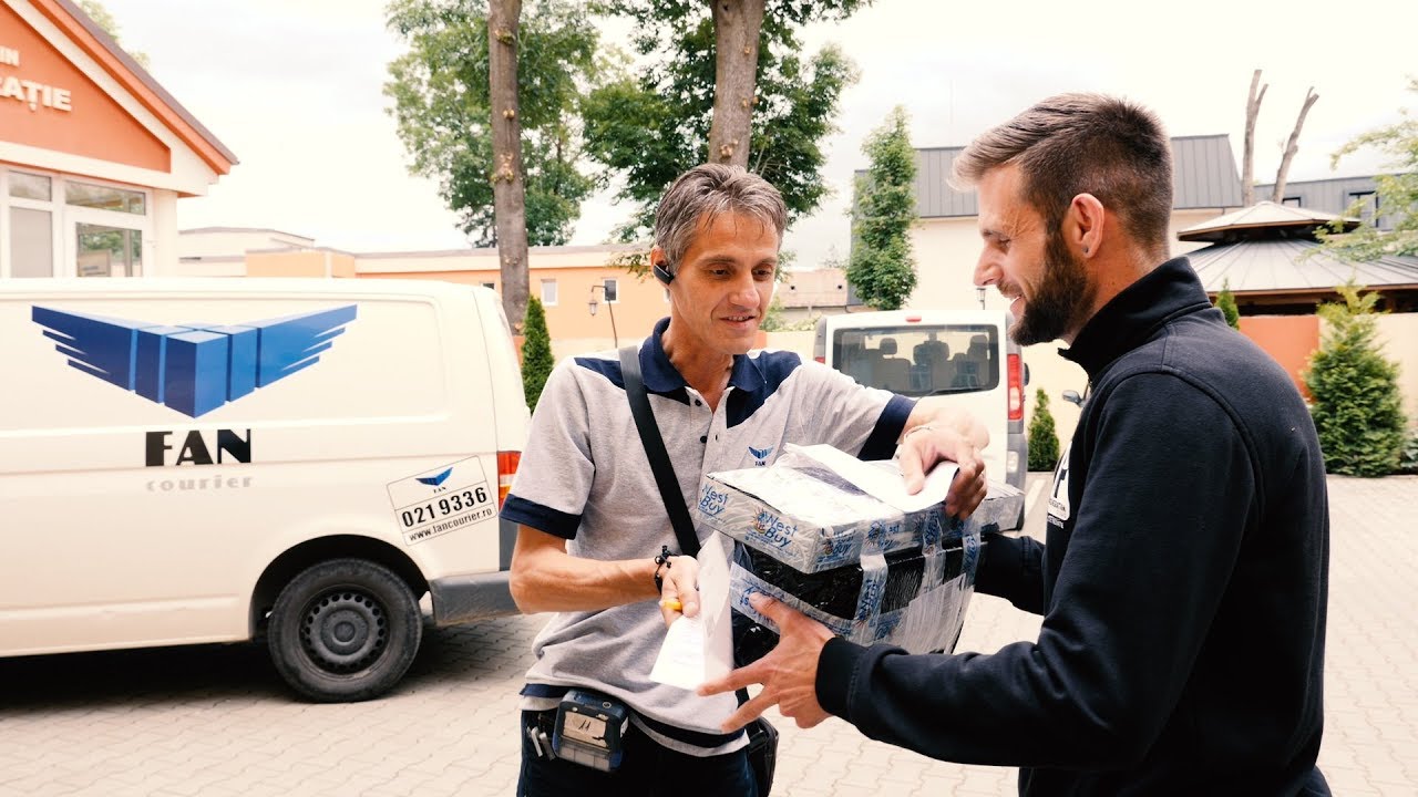 CurierulMeuECool - Darius Diaconu - FAN Courier Targu Mures