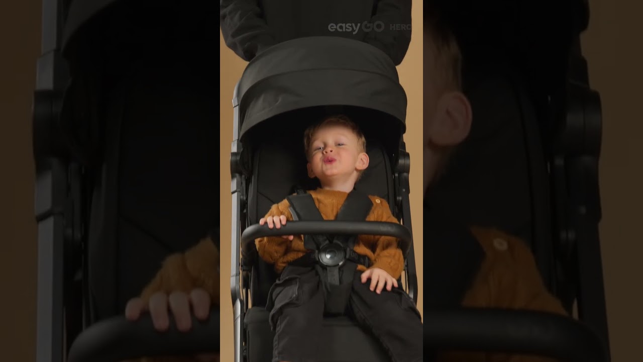 W&oacute;zek spacerowy HERO marki EASYGO- spacer&oacute;wka składana automatycznie #wozekdzieciecy #wozekspacerowy