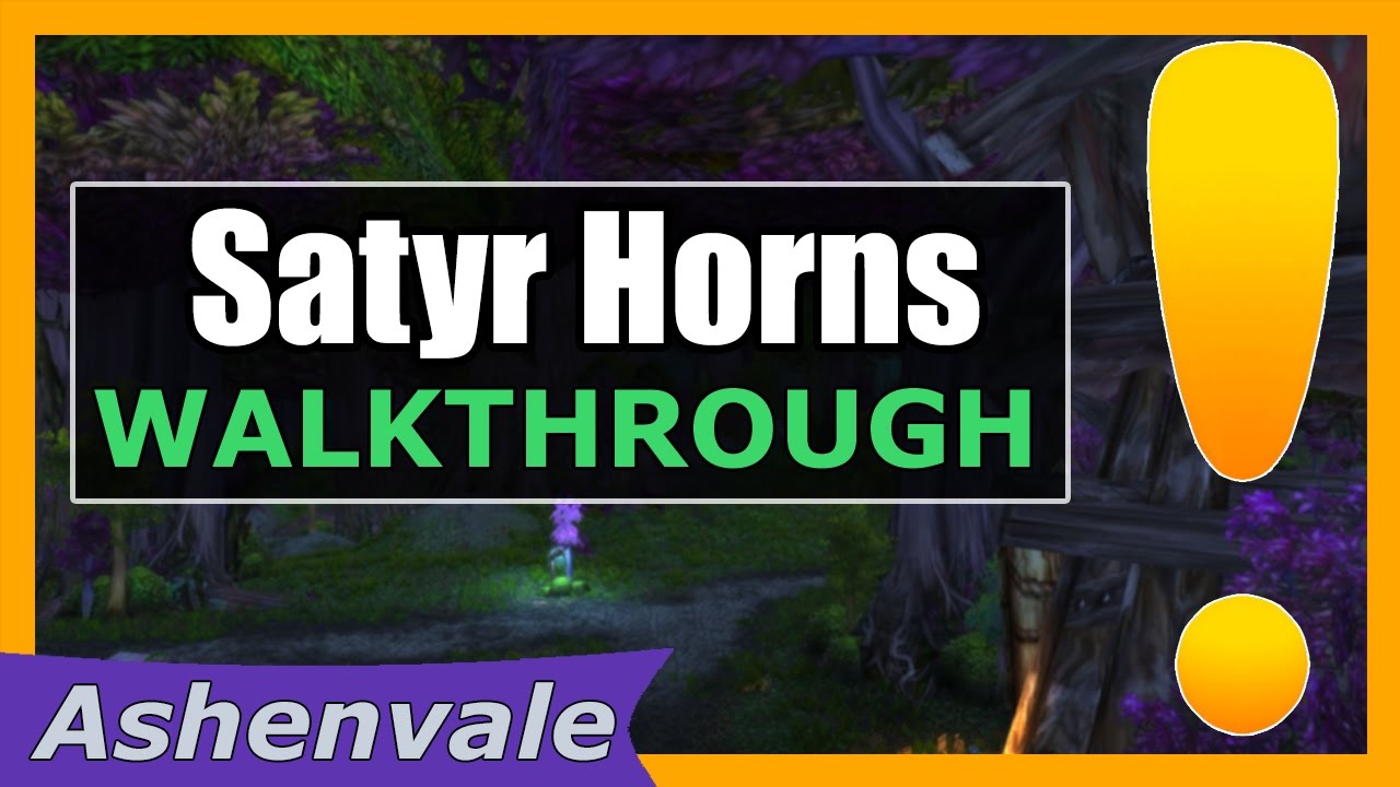 Satyr Horns | WoW Ashenvale Quest Guide