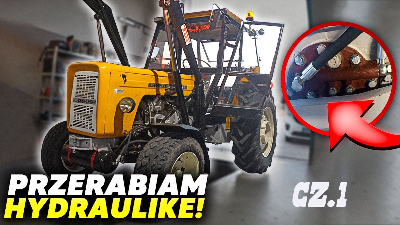 URSUS C360 3P I Hydraulika bezpośrednio z pompy I Włamanie w garażu I