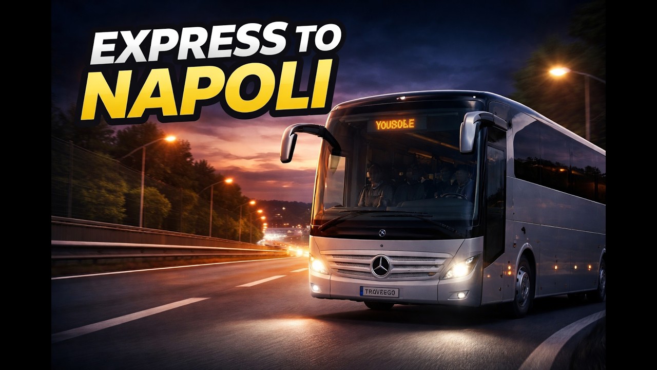 Express to Napoli | ETS2 ASMR | Long Haul Trip | Mercedes #03