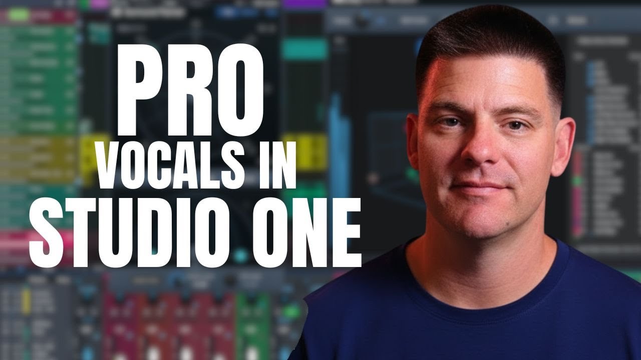 Studio One Vocal Chain (100% Stock Plugins — Pro Results)